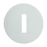 Plaque Simple ½ Module Siza Vieira