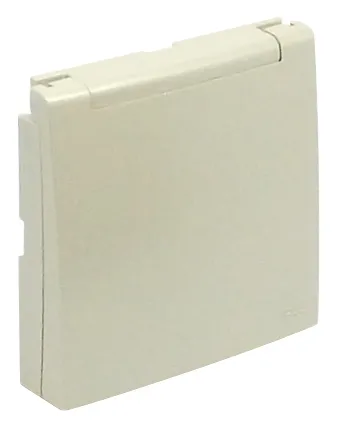 ENJ P/PRISE SCHUKO A/COUV ET PROT(IP44) PERLE