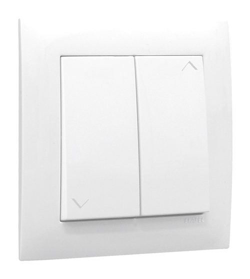 Botão Duplo de Persiana