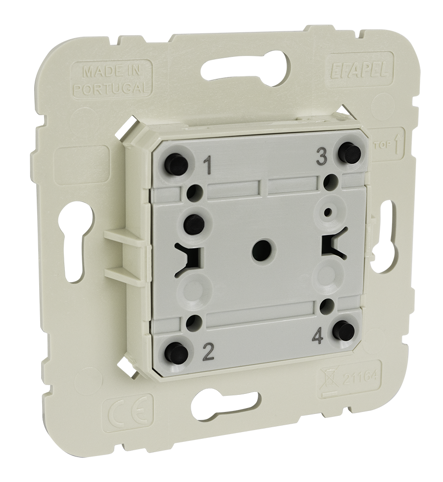 Electronic Very Low Tension 4-Gang Push-button