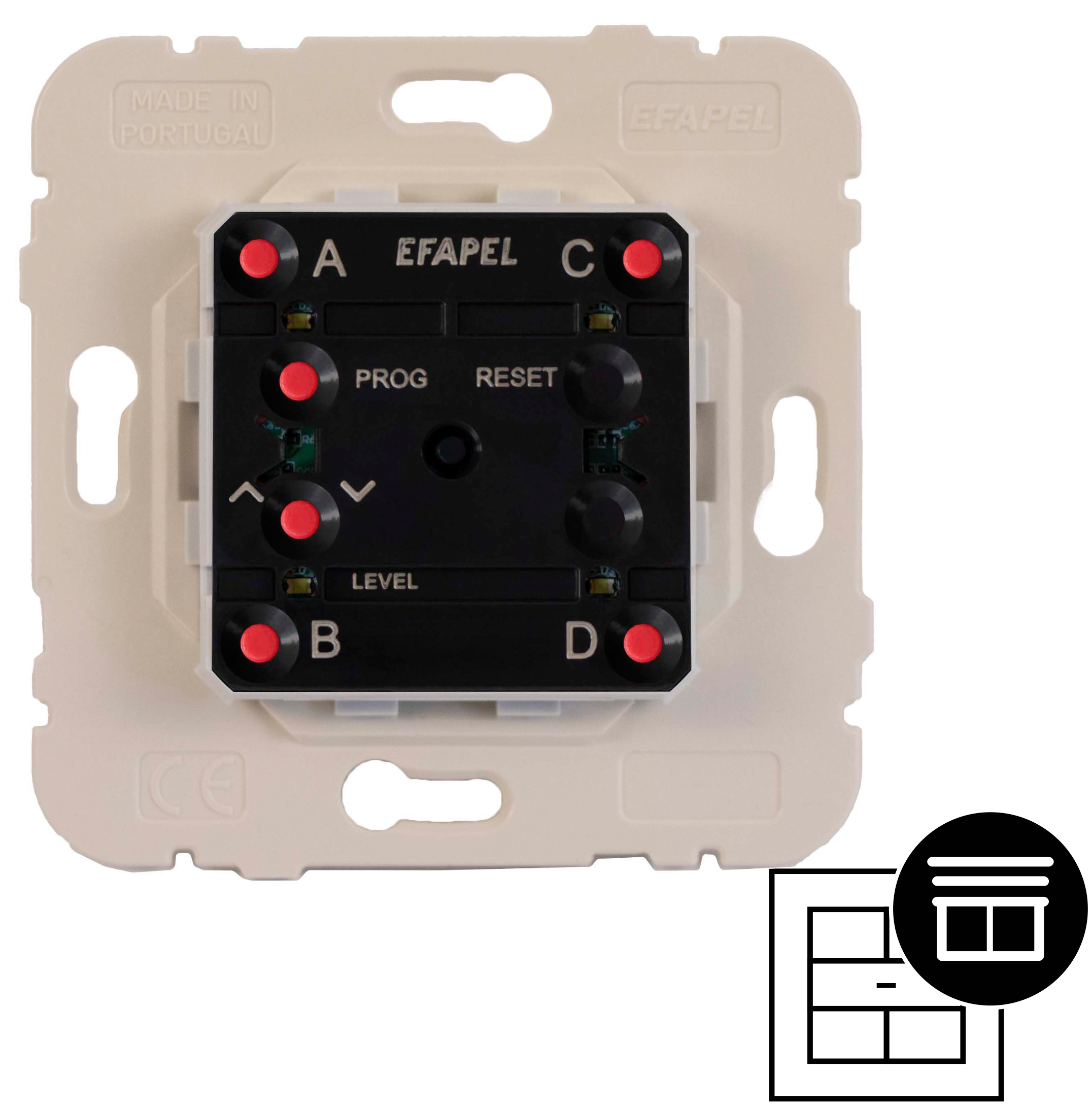 Comando de Persiana Metering D40