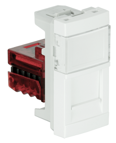 Módulo con Conector Hembra RJ45 Cat. 6 UTP (250 MHz) - 1 Módulo