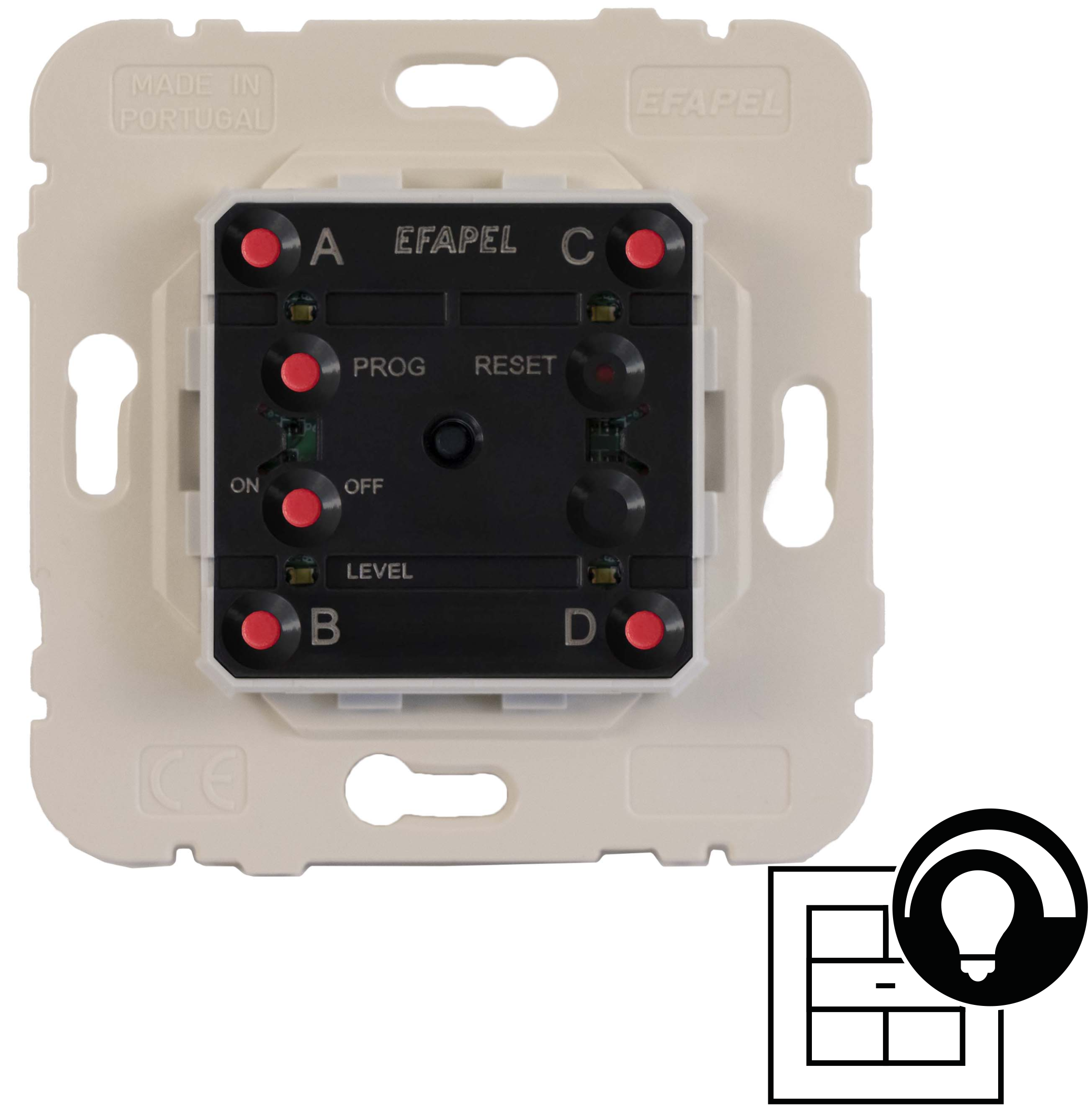 Regulador de Luz Eletrónico 250VA de 1-10V, 50mA Metering D40