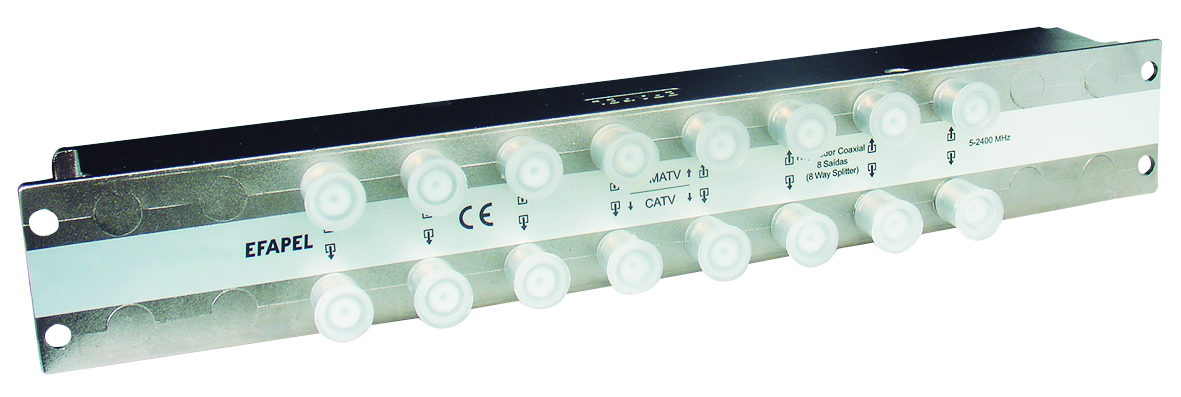 Repartidor Coaxial 2x8 Saídas