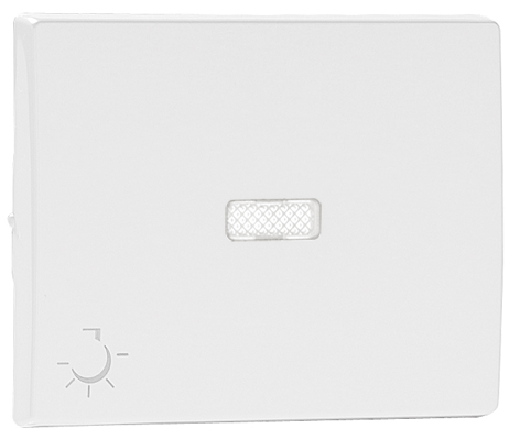 Rocker for Lighted Switches / Push-button with Lamp Symbol