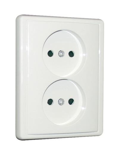 Monoblock Double Single Phase Socket