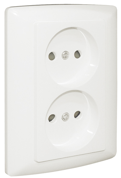  Monoblock Double Safety Single Phase Socket