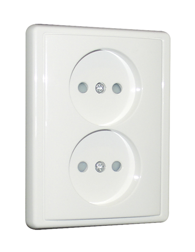 Monoblock Double Safety Single Phase Socket